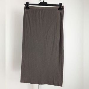 Rick Owens Dark Dust Jersey Skirt Size 10/L